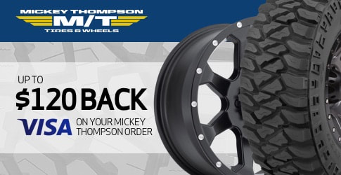 Mickey Thompson All-Terrain Tire Rebate for May 2019