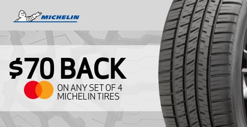 $70 back on the Michelin LTX A/T2 for March-April 2019